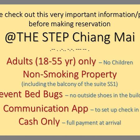 Готель The Step Chiang Mai (Adults Only) Екстер'єр фото