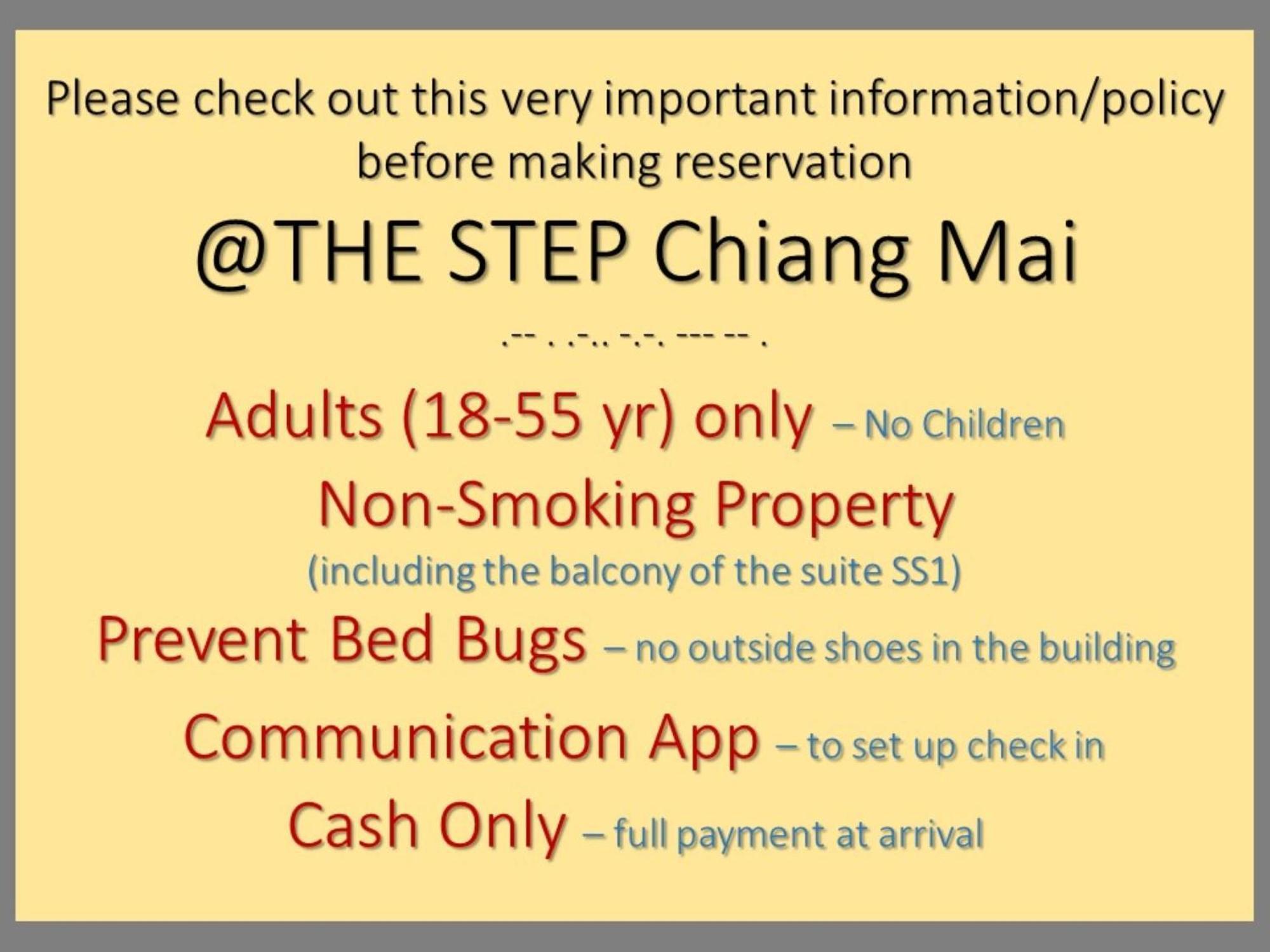 Готель The Step Chiang Mai (Adults Only) Екстер'єр фото